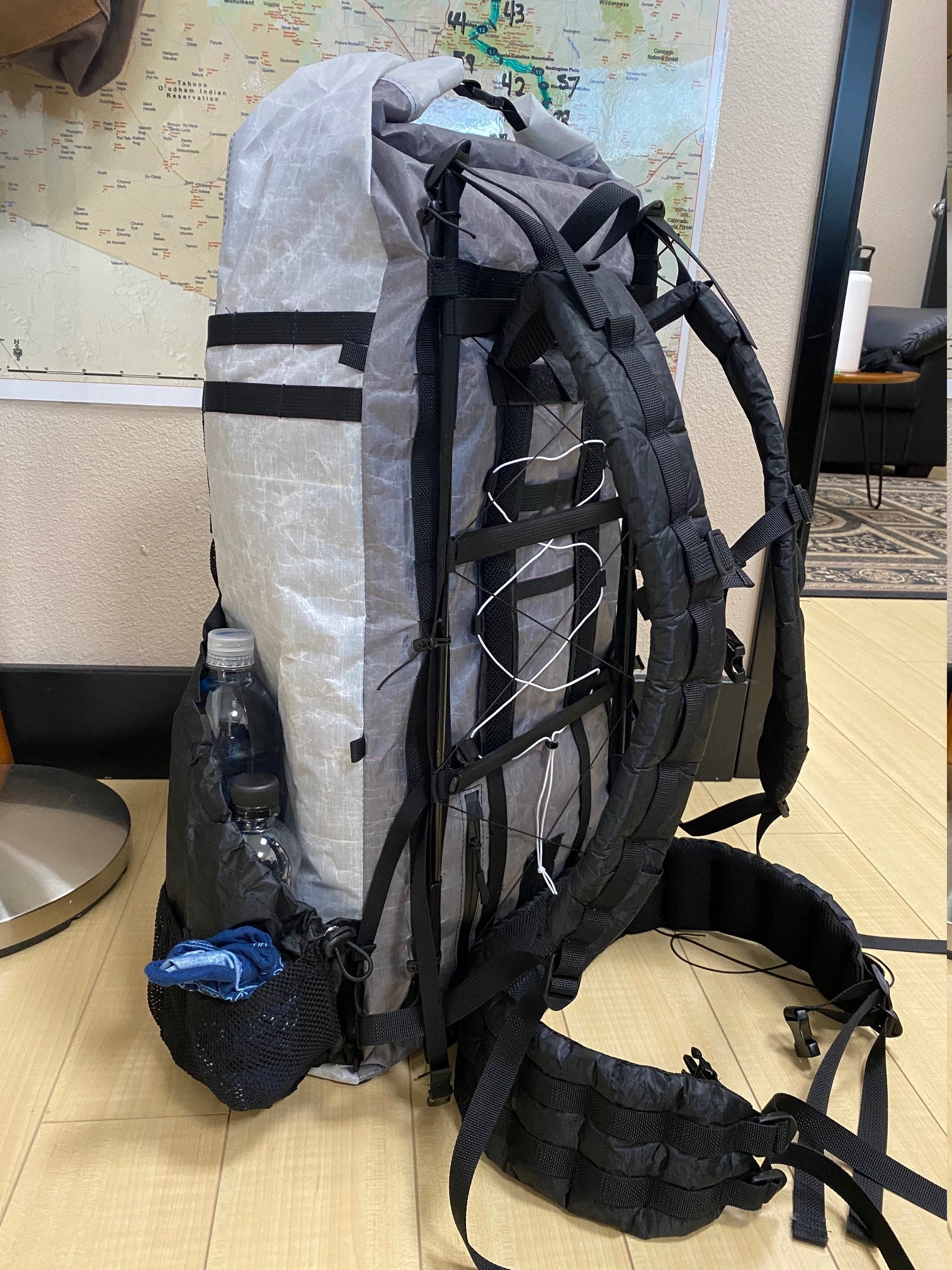 PBD TRAILPACK60 external frame hiking Ultralight Backpack Etsy