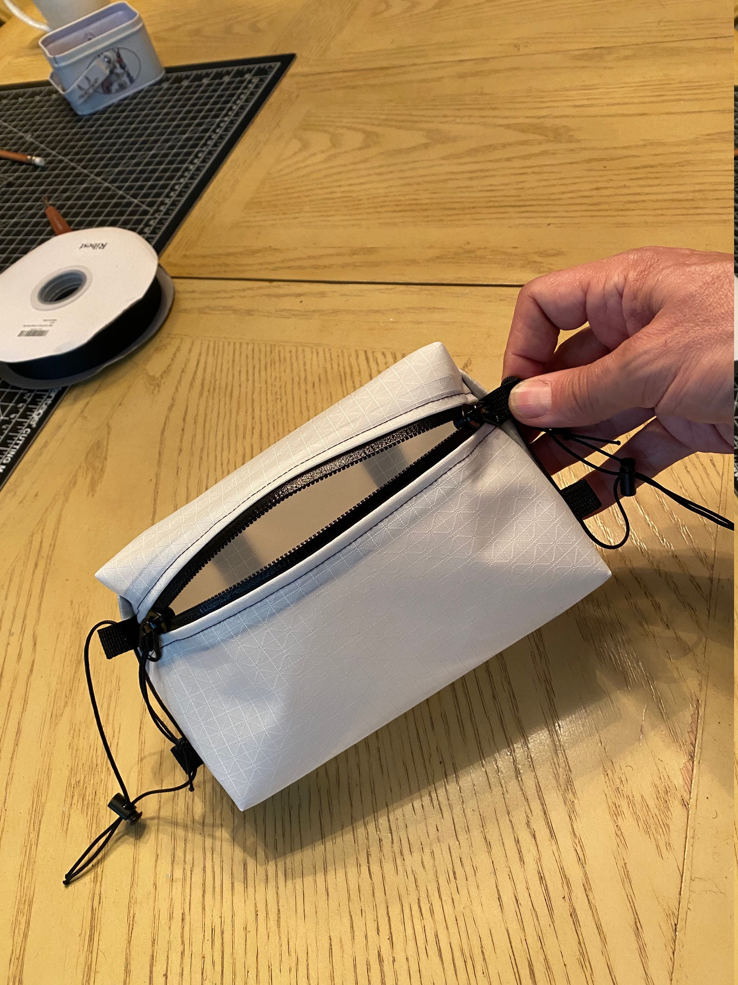 STERNUM Pouch dyneema® & HDPE Gridstop Etsy