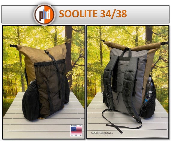 Frameless backpack sale