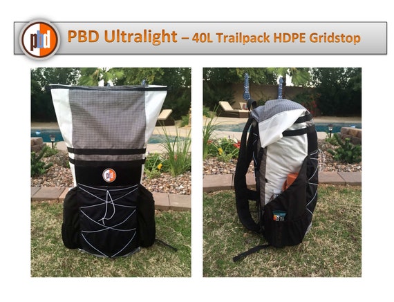 frameless ultralight backpack