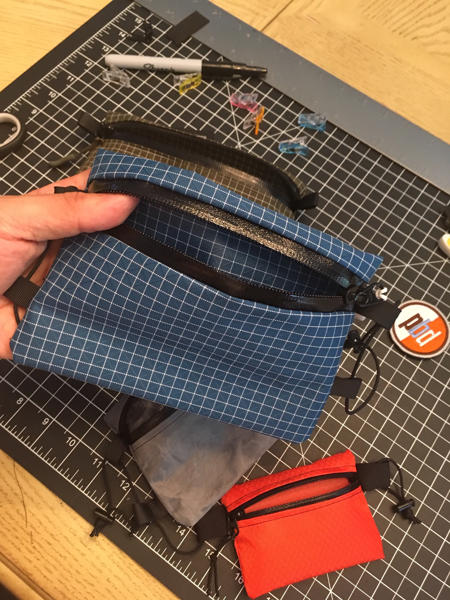 Flat ZIPPER Pouch Etsy