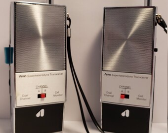 vintage decor Arvin superheterodyne transceiver office decor home decor vintage walkie talkies