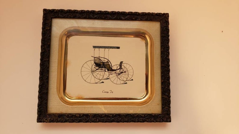 Vintage carriage lithographs