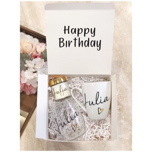 Birthday Personalized Gift Box, Birthday Gift For Godmother, Birthday Gift, Custom Gift Box, Madrina Gift Idea, Birthday Gift Box