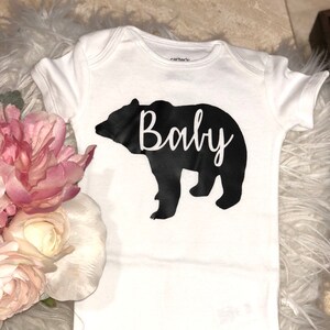 Baby Bear Bodysuit, Baby Bear, Cute Baby, Baby Shower Gift, Baby Bear Body Suit