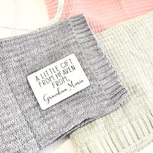 Memorial Baby Sentiment, A gift from heaven from Grandma Grandpa, Guardian Angel Gift, Grandmother, Grandfather, Brother, Sister, Aunt Uncle
