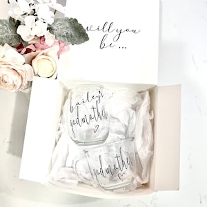 Godmother Mug and Wine Glass, Best Friend Gift, Godmother Gift, Godmother Proposal, Will You Be My Godmother, Madrina, Will You Be My