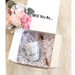 Godmother Gift Box & Mug, Will You, Custom Godmother Proposal Gift Set, Best Friend Gift, Godmother Proposal, Madrina, Regalo Para Madrinas
