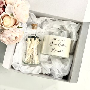 Smells like you&#39;re getting married Candle Future Mrs Bride Gift Engagement Gift personalized gift for bride future mrs gift bridal shower