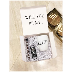 Godfather Personalized Beer Themed Gift Box, Custom Godfather Proposal, Baptism Gift Set, Padrino Proposal, God Father Beer, Bautizo Mug
