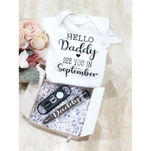 Hello Daddy Cigar Surprise Announcement, Cigar Preggo, Pregnancy Announcement for Husband, Hello Dad, Surprise Reveal For Dad, Surprise Dad