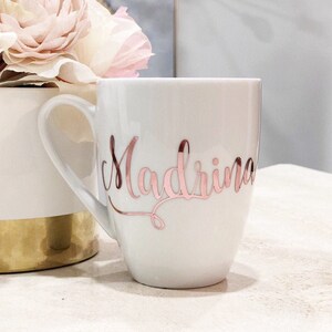 Madrina Mug, Custom Coffee Mug, Best Friend Gift, Madrina Gift, Godmother Proposal, Will You Be My Godmother, Madrina, Will You Be My