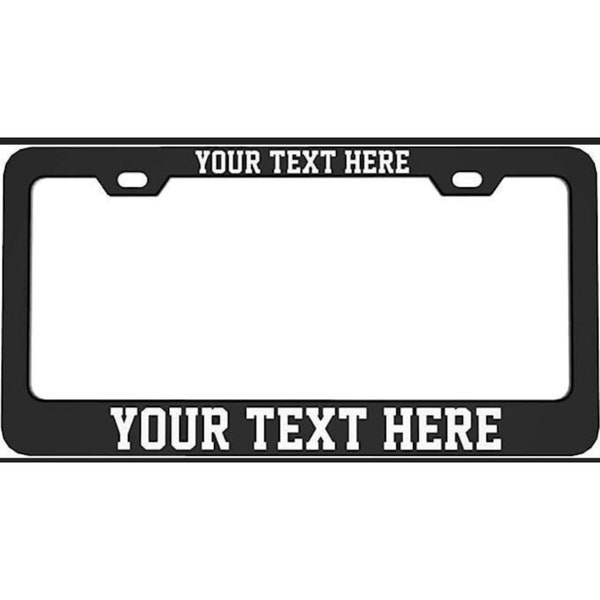 Laser Engraved License Plates Etsy
