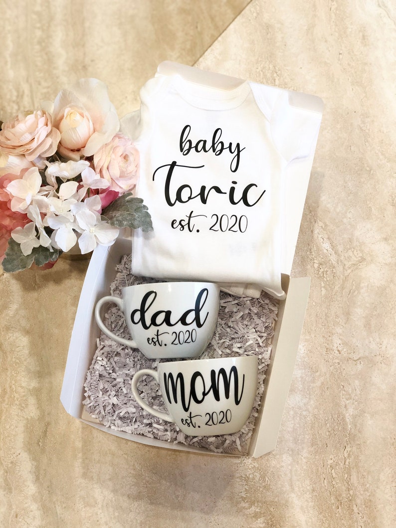 New Parents baby gift box New mom new baby gift set new Etsy