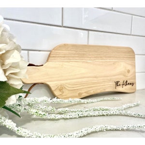 Engraved Cheese Board, Personalized Charcuterie, Wedding Gift, Anniversary, Gifts for Her, Bridal Shower Gift Newlywed Housewarming New Home