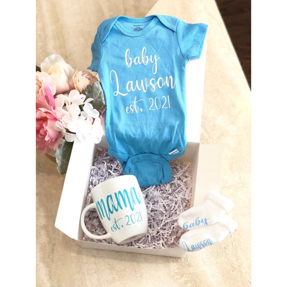 Buy Its a Boy Mama Baby Gift Box, Congrats Mama, New Baby Gift Set