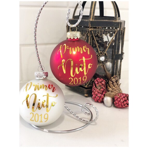 Primer Nieto Ornament De Navidad First Grandbaby Christmas