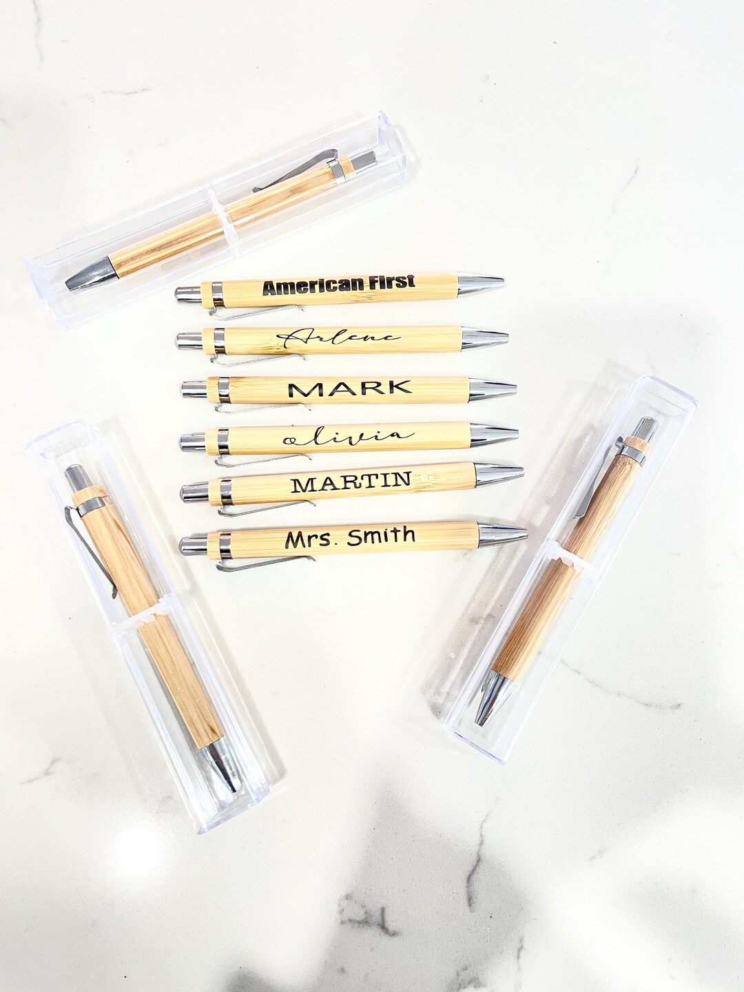 Engraved Custom Personalized Wood Pen, Office Gift, Teachers Gift ...