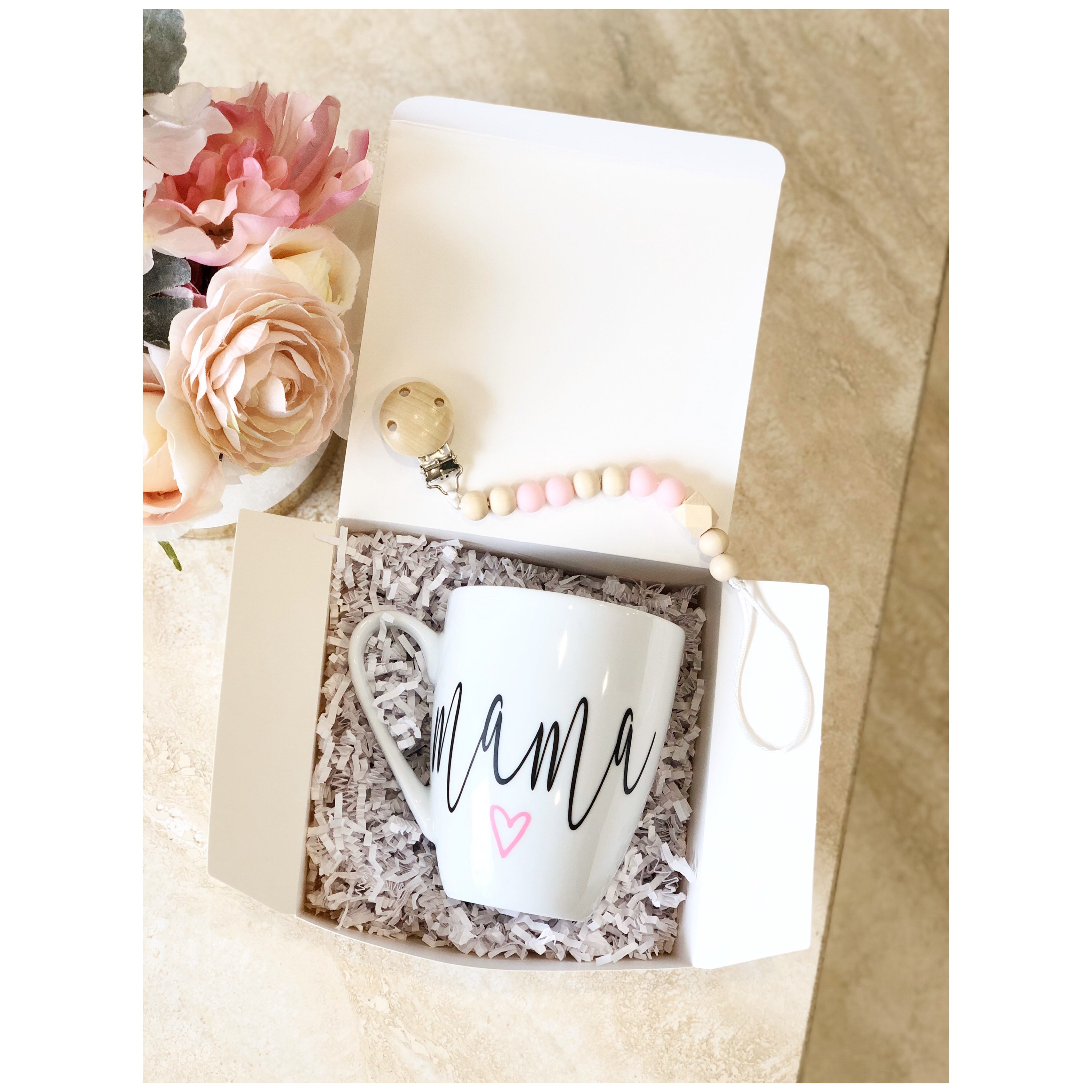 Mama Gift Box Set Promoted To Mama New Baby Gift Set Etsy