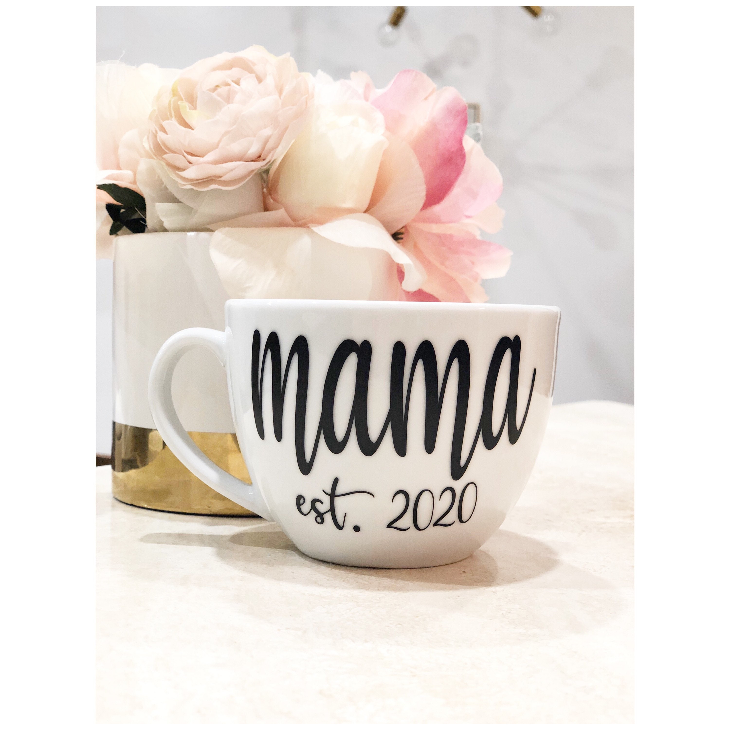 Mama Mug New Mama Mug New Baby Gift Set Pregnancy Gift Mom Etsy