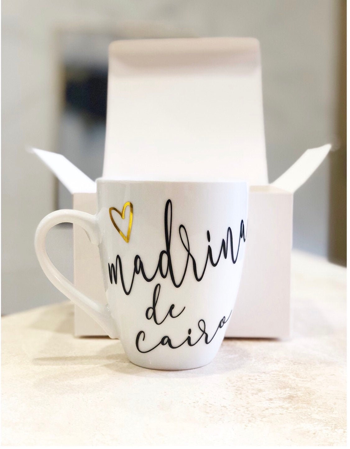 Personalized Madrina Mug Gift Set Mi Madrina Madrina - Etsy