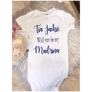 Personalized Spanish God Mother Madrina Proposal, Best Friend, Promoted to Godmother, Godmother Gift, Will You Be My Godmother, Mejor Amiga
