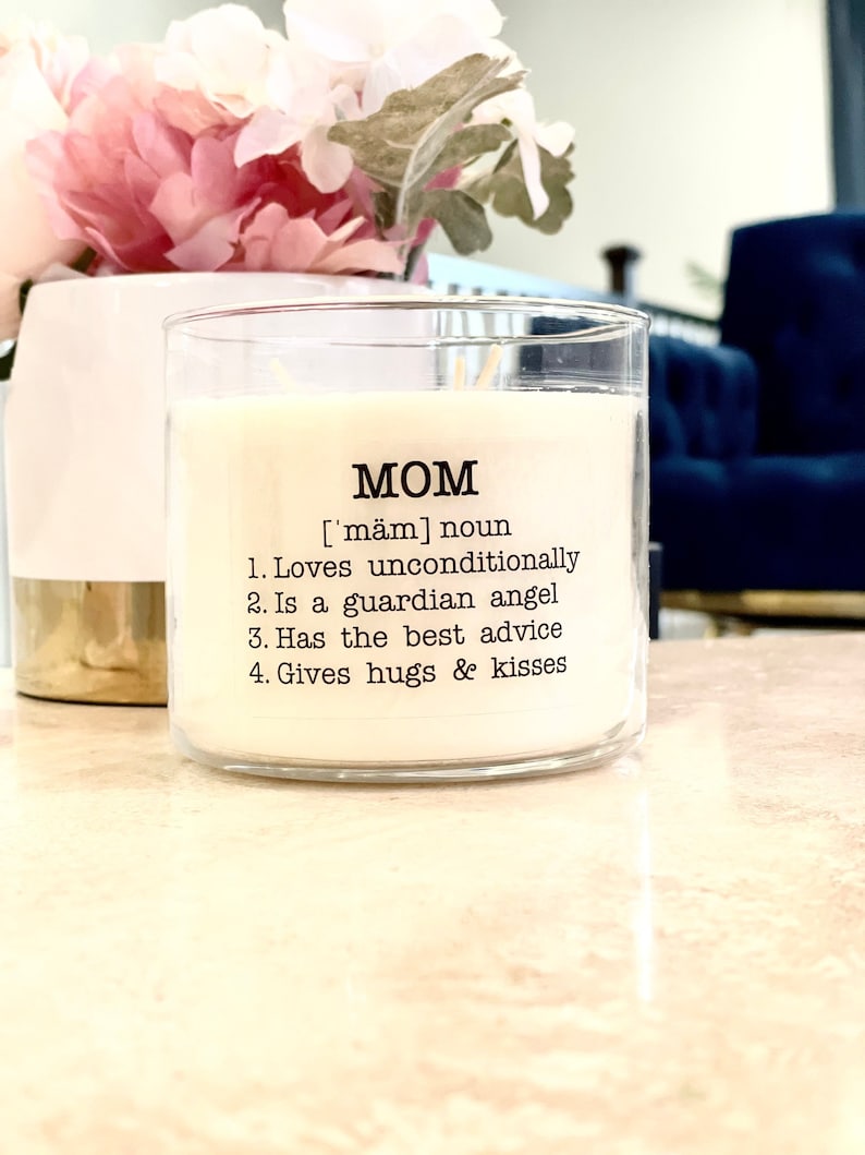 Mom Candle Gift Mother Candle Mama Candle Mom Gift Promoted Etsy