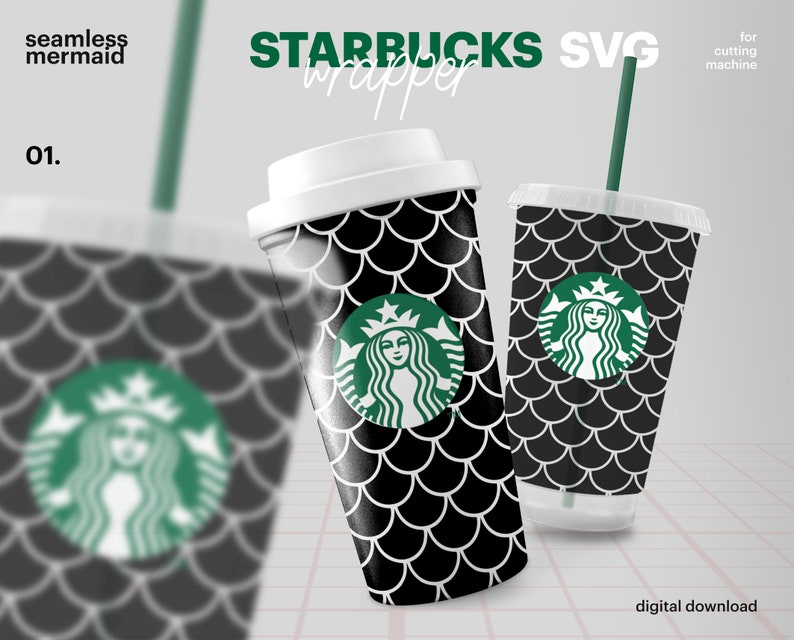 Free Free 157 Mermaid Cup Wrap Svg SVG PNG EPS DXF File