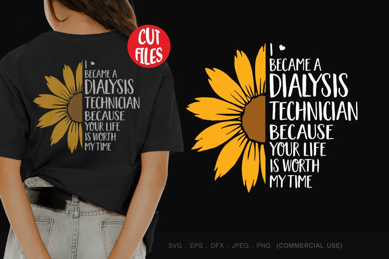 I Became a Dialysis Technician Because Your Life is Worth My | Etsy