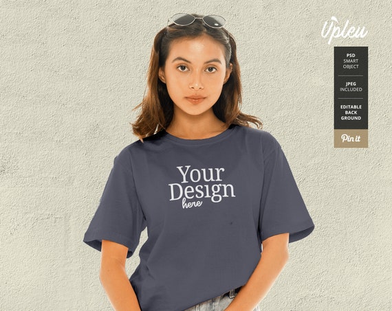 Tshirt Mockup Bella Canvas Asphalt Tee Mockup Shirt Mockup Etsy