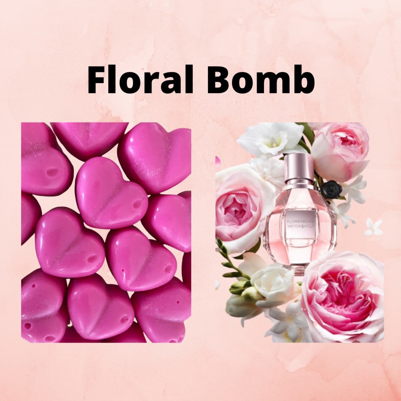 Floral Bomb inspired Wax Melts UK Clean Wax Melts Home Etsy