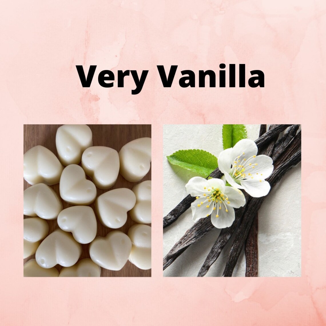 Very Vanilla Wax Melts UK Clean Wax Melts Home Fragrance Etsy