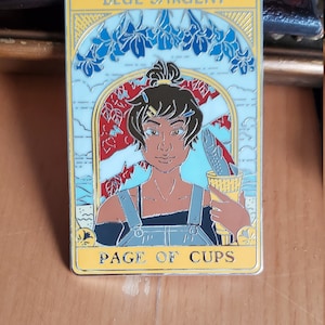 Blaue Sargent Tarotnadel