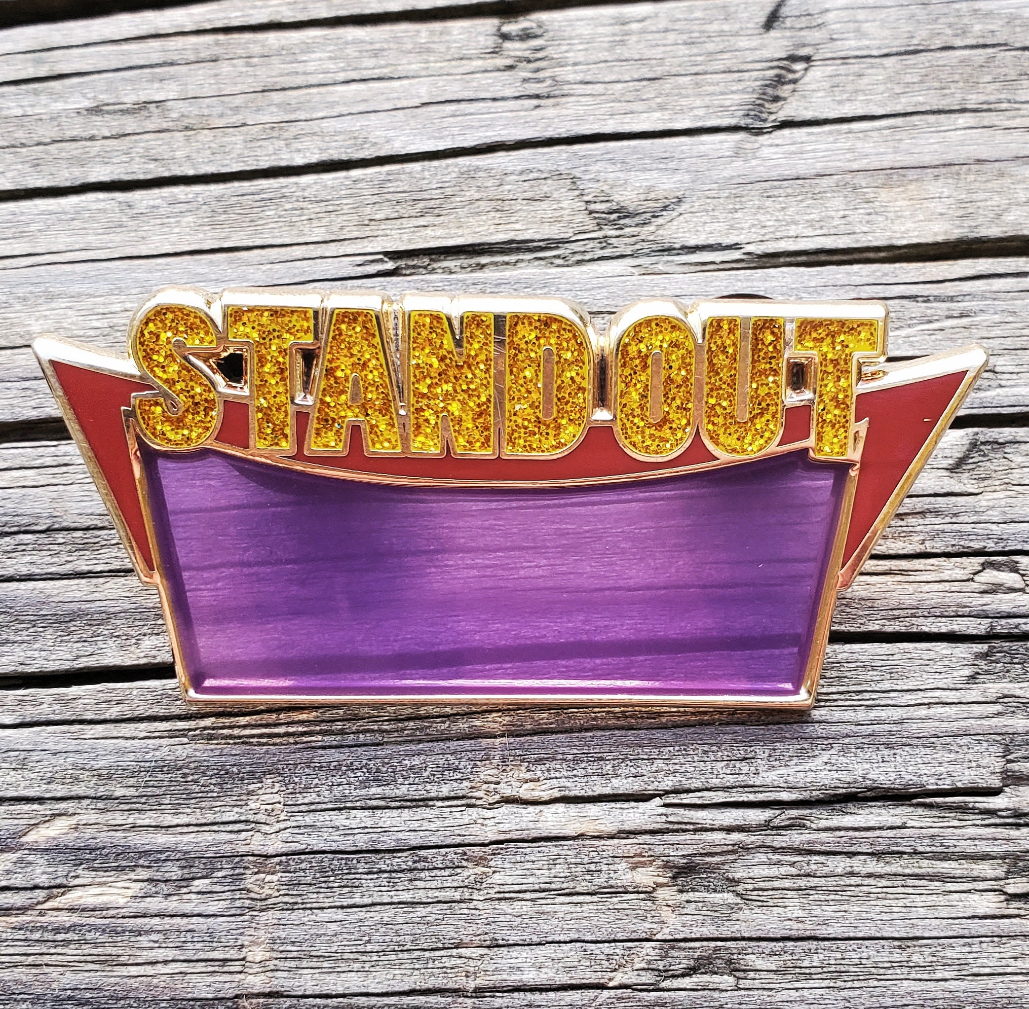 Powerline Pin Powerline STAND OUT Enamel Pin - Etsy