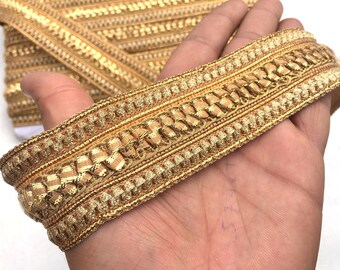 Indian Woven Band Spitzenbesatz zum Basteln, Nähen mit schönem Design für verschiedene Artefakte