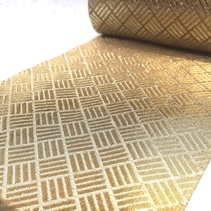 Beautiful Indian Golden plane Jacquard gota Stripe Lace Trim For Crafting,saree border,Embellishment Trim,Embroidered trim,Fabric,by yard