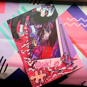 OINK - The Pig - Amanda - A4 and A5 premium shimmery prints