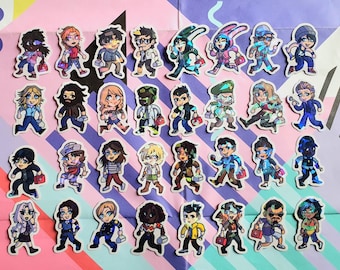 DBD - Survivors - Small Holographic Foil Stickers
