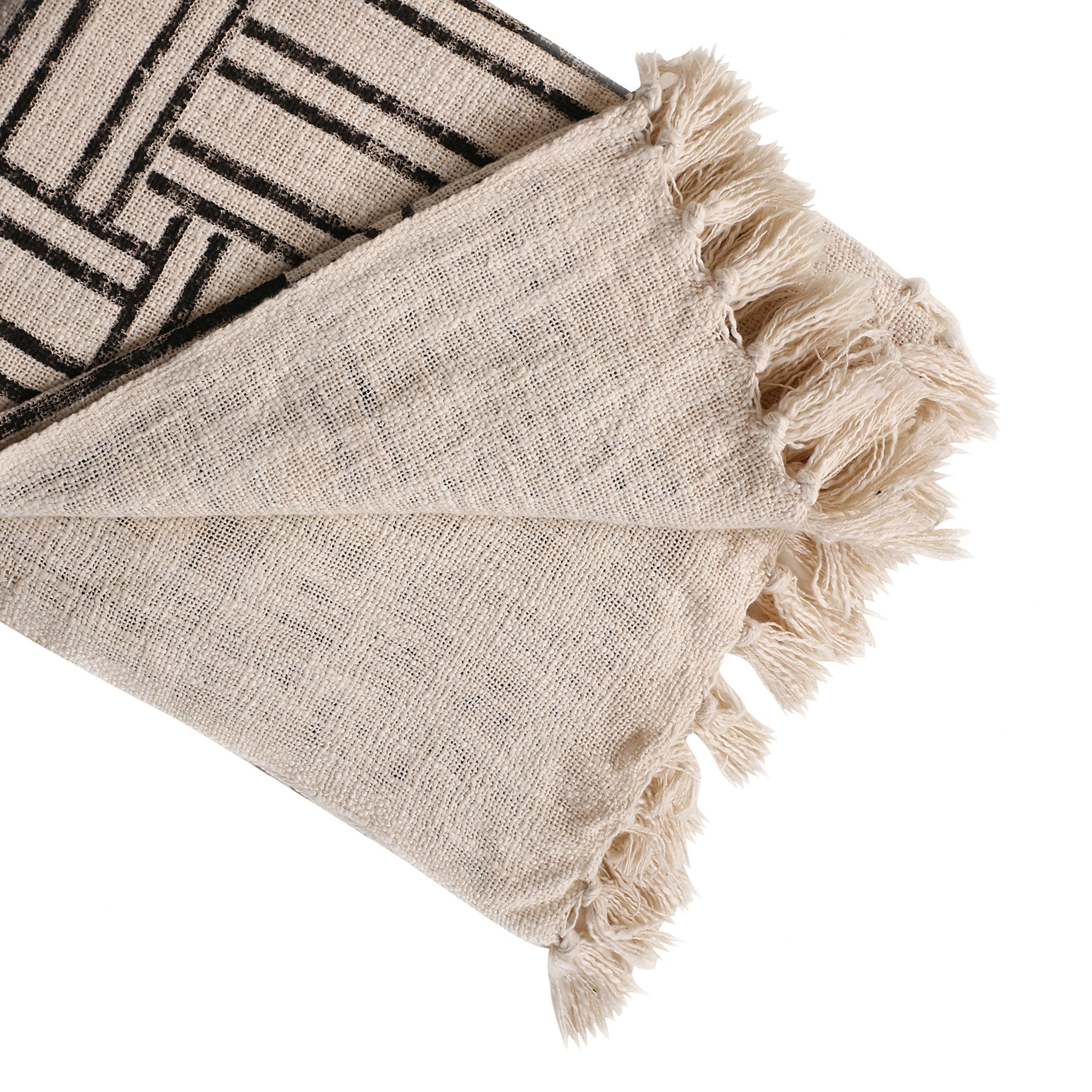 Boho Throw Cotton Hand Woven Throws Bohemian Handmade Bed Etsy