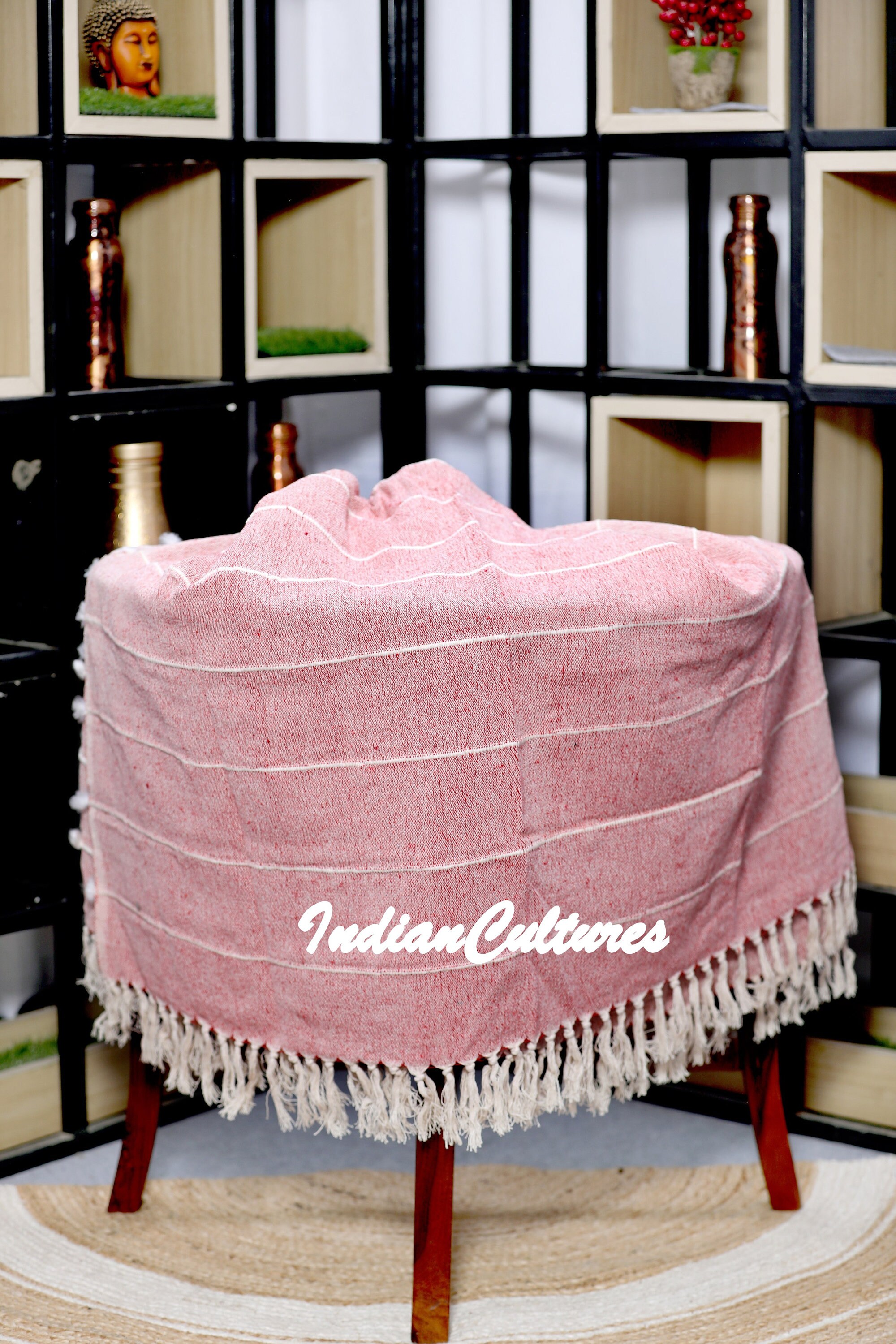 Decorative Pink Sofa Throw for Wedding Gift Tufted Throw Etsy