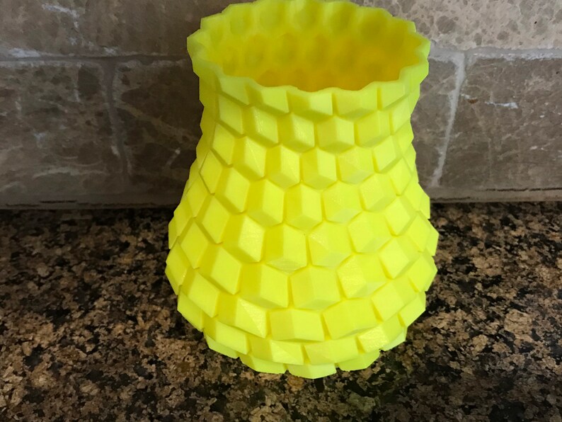 3D Printed Vase Great for Holding Flowers Great Etsy