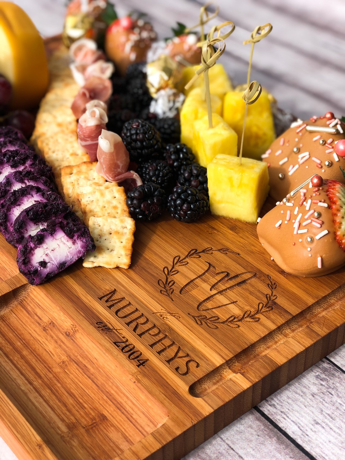 Engraved Charcuterie Board Charcuterie Board Personalized Etsy