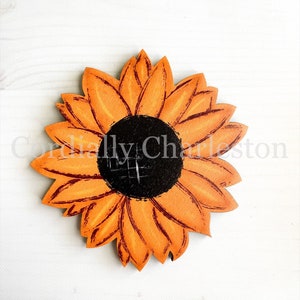 Sunflower Attachment | Home Door Hanger Attachment | Home | Spring | Door Hanger | Summer Attachment