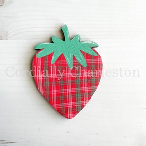 Strawberry Attachment | Home Door Hanger Attachment | Home | Spring | Door Hanger | Summer Attachment