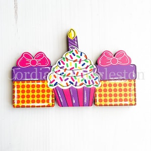 Interchangeable Birthday Attachment - Celebration Attachment - Attachment only