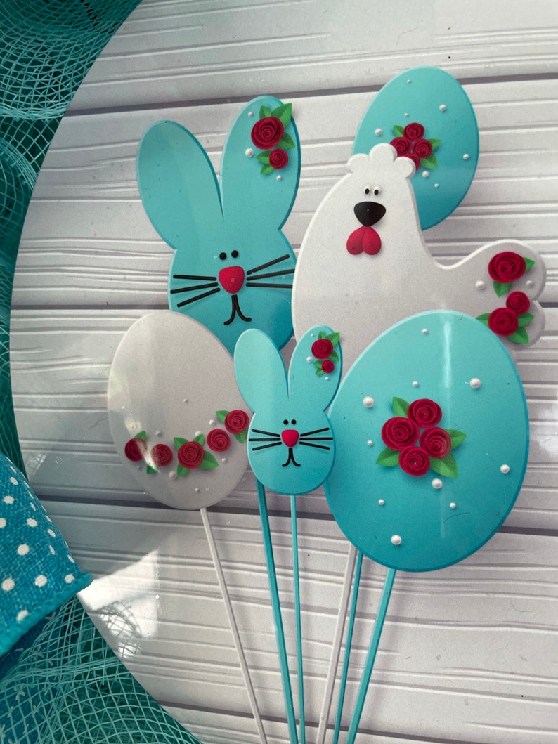 Easter Wreath Door Hanger Easter Decor Seasonal Decor Etsy