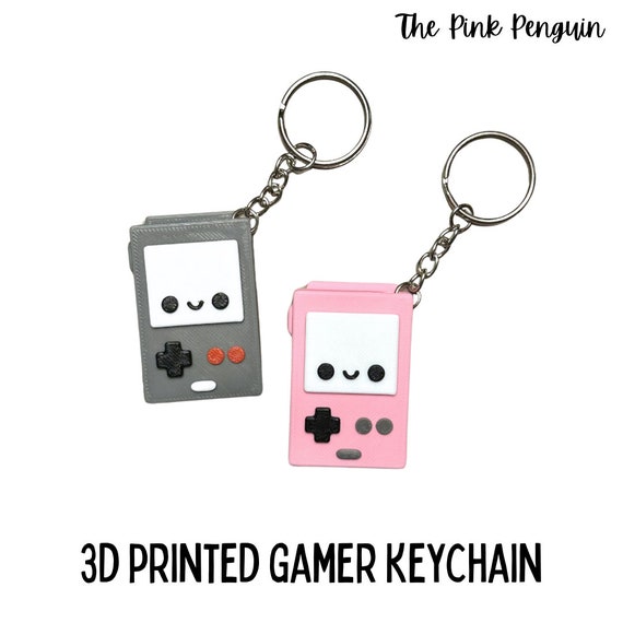 3D Printed Gaming Console/gamer Keychain/ Backpack Charms/ Gift