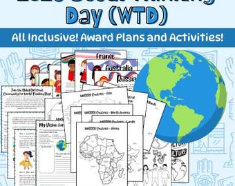 Thinking Day 2026 | Full Award Plan and Activities | Meeting Plan | Daisies | Brownies | Juniors | Cadettes | February 22 | WTD | World TD
