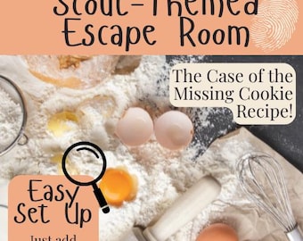 Aventura de Escape Room com Mistério de Biscoitos Escoteiros | Atividade para Reunião | Biscoitos Escoteiros | Líder de Tropa | Temporada de Biscoitos | Ideias para Reunião