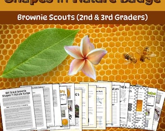 Brownie Shapes in Nature Badge Activities | Complete Guide & Crafts | Meeting Plan | Brownie Meeting | Scout Leader | Badge Work